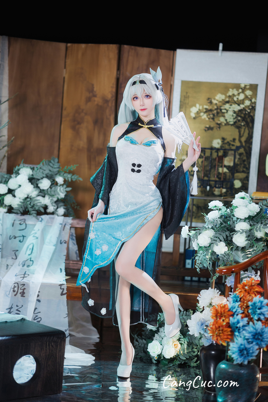 Coser@Tomoyo酱 - 星穹铁道 流萤旗袍